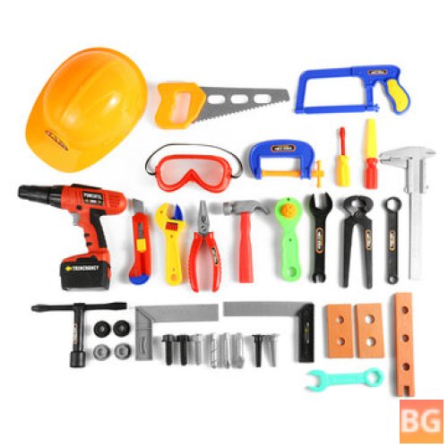 Baby Toy Repair Tool - Electric Drill, Screwdriver, Toy Set