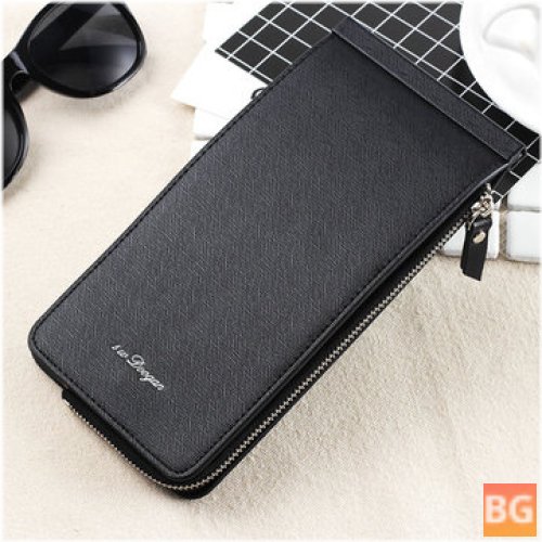 PU Leather Wallet for Men and Women