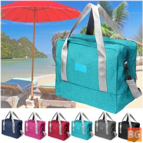 Waterproof Gym Bag with Wet/Dry Separation and Large Capacity