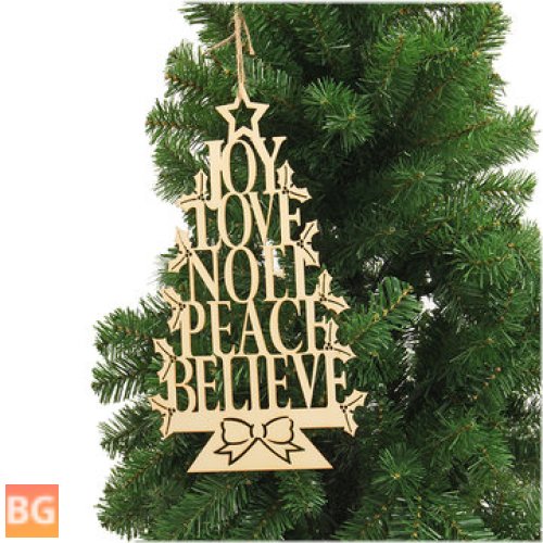Toys For Kids - English Alphabet Tree Hanging Ornament