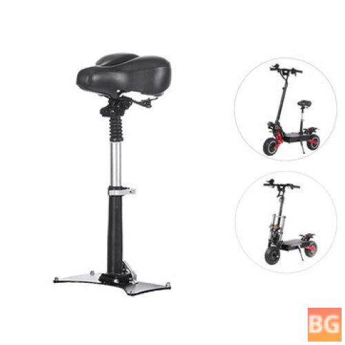 Electric Scooter Saddle for Adults - 43-60cm - Adjustable Height Shock Absorbing Folding Chair cushion