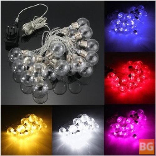 LED Clear Festoon String Light - Connect Cable - Vintage Style