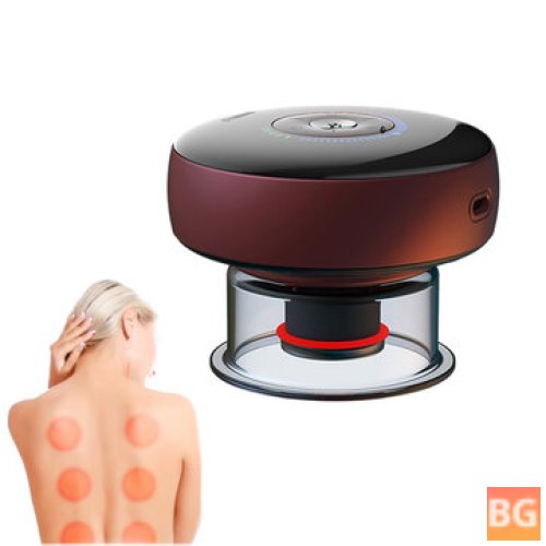 FITDASH Electric Cupping Therapy for Cervical Massage - Mini Massager with Vibration