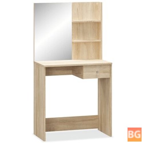 HD Vanity Table with Storage for Makeup and Dressing - Vanity Set