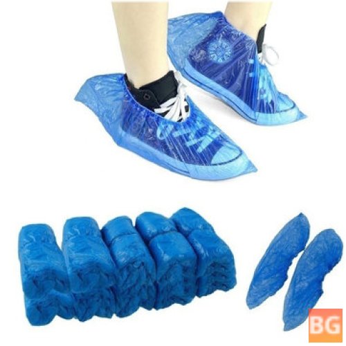 Waterproof Slip Resistant Shoe Covers (100 Pack)