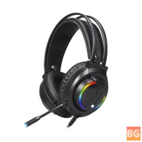 Audio/Video Gaming Headset with Colorful Breathing Light