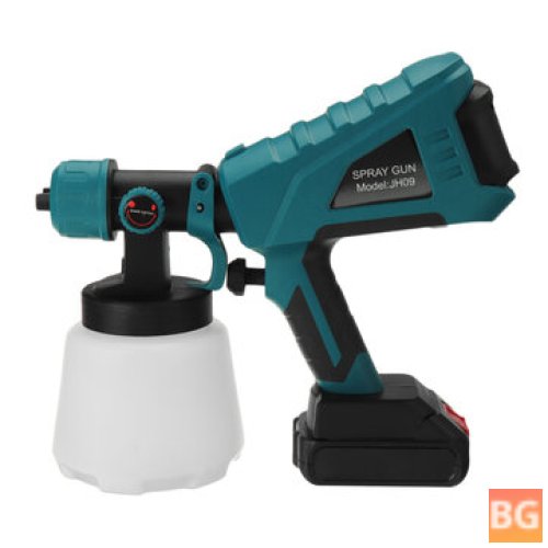 Paint Gun for Wall - Blue/White/Red