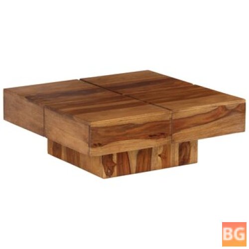 Wooden Coffee Table with 80x80x30 Inches