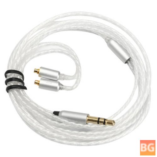 3.5mm Earphone Cable - Silver Plate