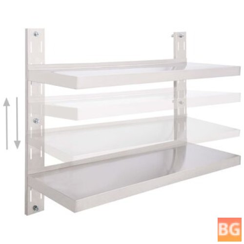 Wall Shelf with Two Tiers - 39.4