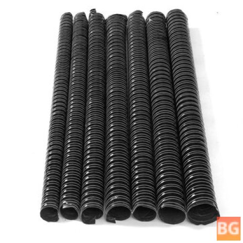 Black Ducting Pipe - Flexible Silicone Hose 1M Length