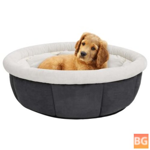 Gray Dog Bed