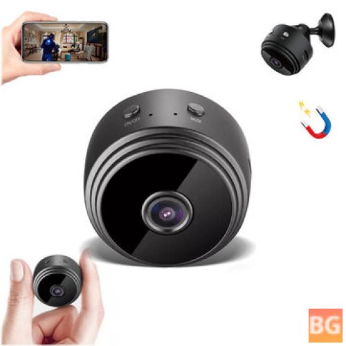 GUUDGO A9 Mini WIFI Camera with NightVision for Home Safety