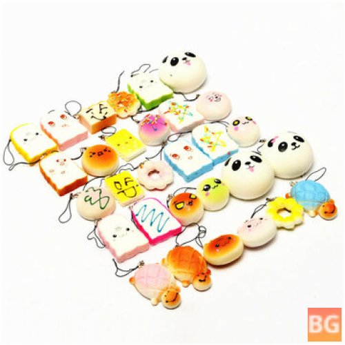 Panda Phone Straps - 10PCS