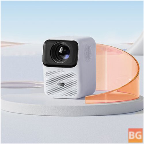 Wanbo T4 WiFi6 Home Theater Projector with 450 Ansi Lumens and Auto Focus Keystone Correction
