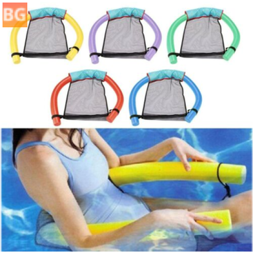 Water Float for Kids - Hammock Seat Bed with Mesh Net Kickboard Lounge Chairs