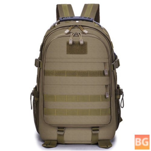 Nylon Waterproof Tactical Backpack - Outdoor Camping Travel Bag