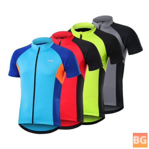 ARSUXEO Men's Quick Dry Cycling Tops