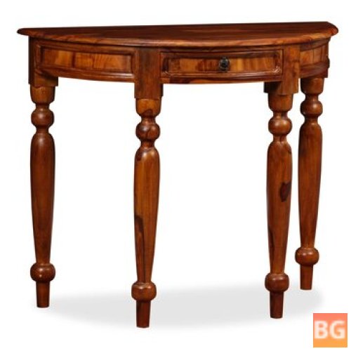 Console Table - Solid Sheesham Wood 35.4