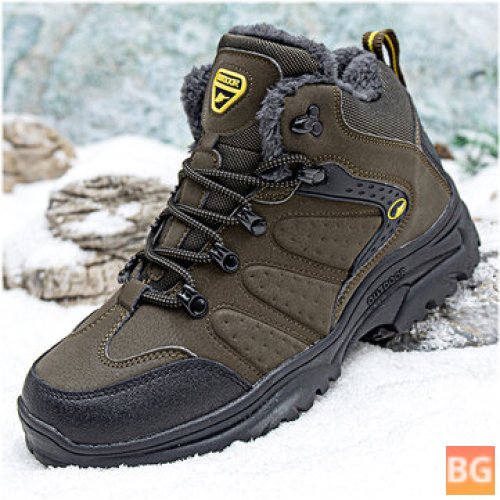 Winter Warm Hiking Boot with Velvet Lining