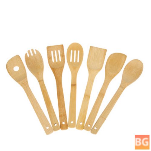 8-Piece Cutlery Set - Bamboo