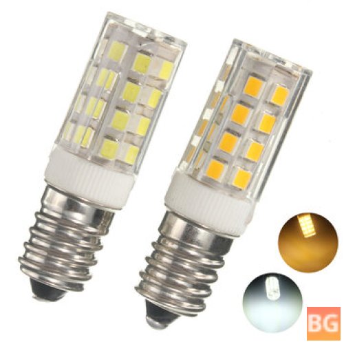 Kingso 5w Led Bulb 2835 35smd 430lm Not Dimmable Warm White Pure White Corn Light Lamp 360 Degrees Beam Angle 240v Ac