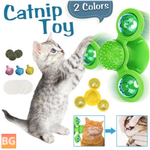 Interactive Cat Windmill Toy