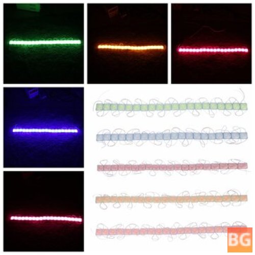 Waterproof LED Strip for Outdoor Ads - 20pcs, 2W COB, DC12V