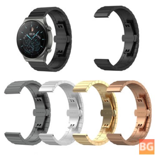 Stainless Steel Watch Band for Huawei GT2 Pro/GT 2PRO/GT 2e/Honor GS PRO