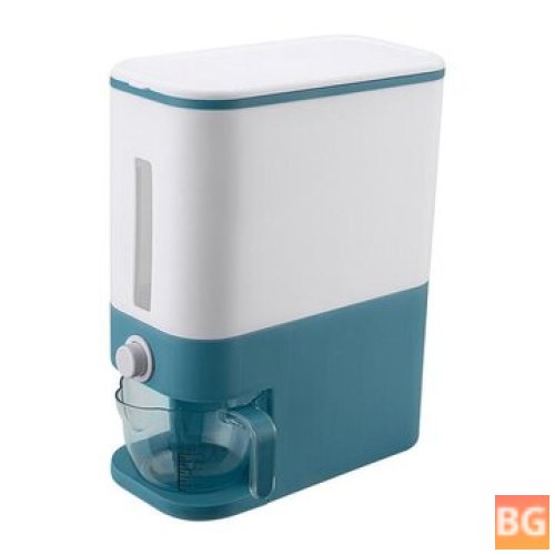 12KG Capacity Automatic Rice Storage Tank for Kitchen Multi-function moisture-proof Storage Boxes