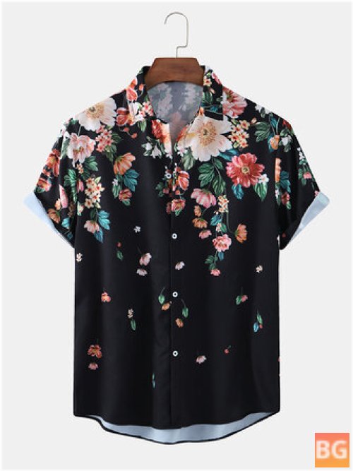 Casual Shirt With Floral Print