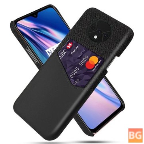 For OnePlus 7T Protective Back Cover with Slot for Card Slot
