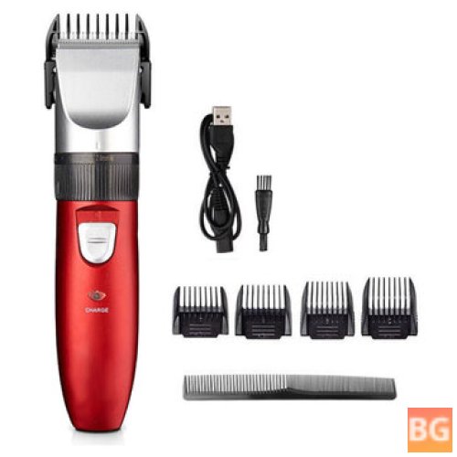 Pet Hair Clipper - USB rechargeable - 4 limit combs
