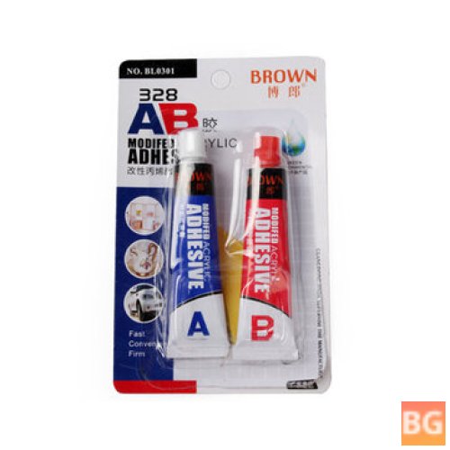 Brown Adhesive Glue - 16ml