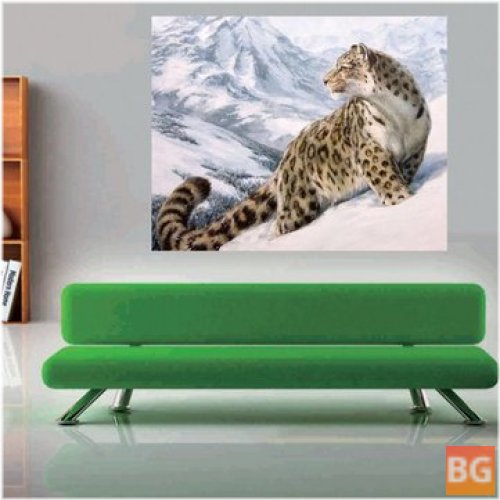 DIY Acrylic Paint - Snow Leopard