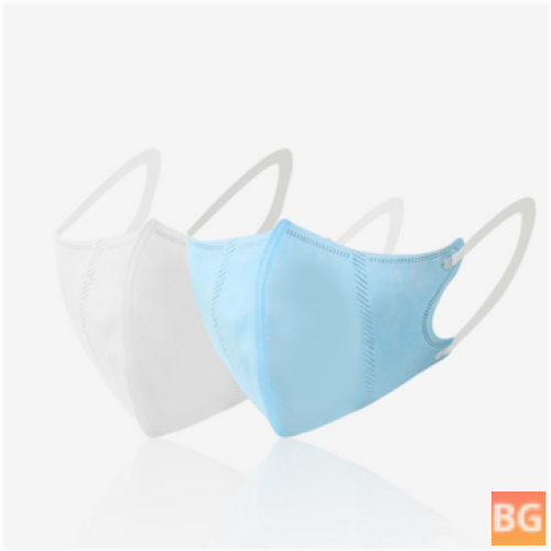 5 Layer Face Mask with cloth filters, mouth and ears