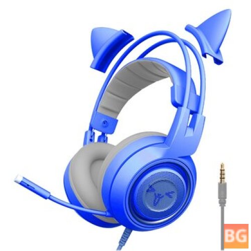 SOMIC G951S Cat Ear Headphones Over-Ear Headphones for Gaming
