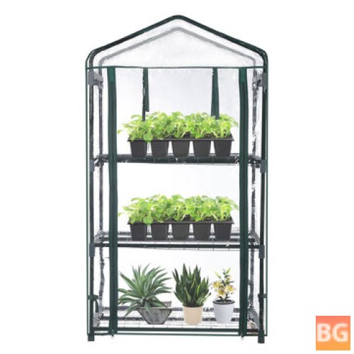 PVC Garden Greenhouse - 3 Tier Waterproof Cover