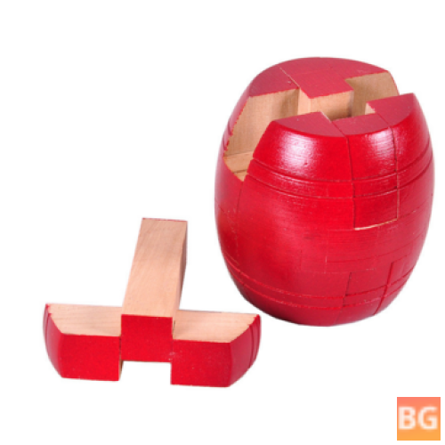 Classical Toy - Kongming Lock Ball - Red Heart Lock