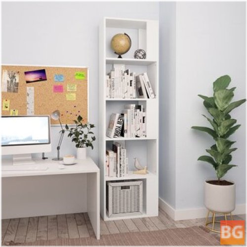 Book Cabinet/Room Divider - White