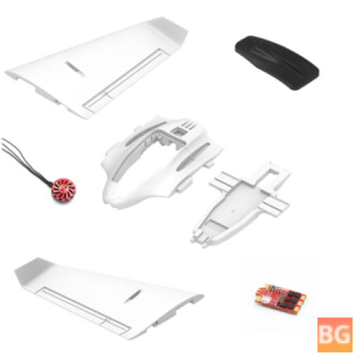 Eachine Mobula Delta Wing FW650 650mm RC Airplane Spare Parts Wing/ Main/ V-Tail/ Motor/ ESC/ Hatch Cover