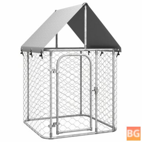 Dog Kennel for Outside - 100x100x150 cm