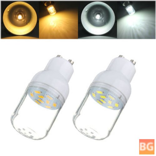 GU10 3W White/Warm LED Light - 300LM Spot Bulb