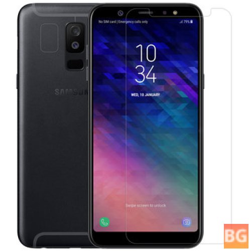 Anti-Explosion Glass Screen Protector for Samsung Galaxy A6 Plus