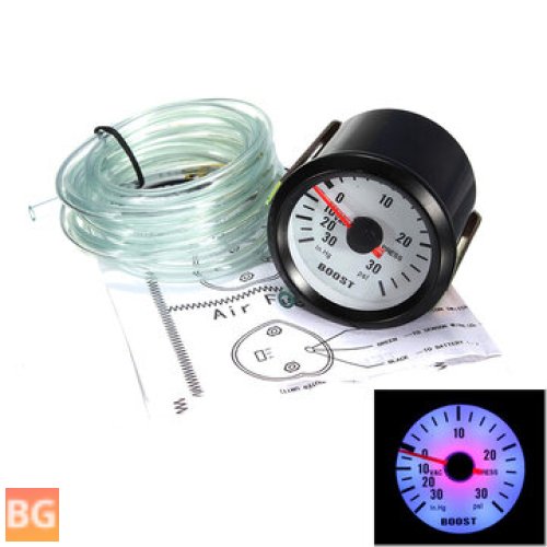 30PSI Pressure Gauge - Dials Gauge Meter - Light