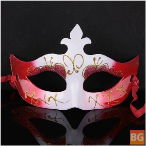Halloween Props - Gold Dust Masquerade Mask
