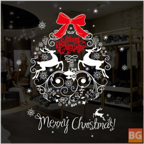 Xmas Decor Stickers - Window & Wall Decoration for Home & Shop