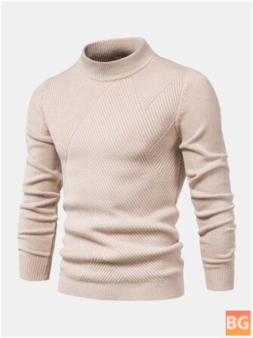 Warm Knitted Sweaters for Men