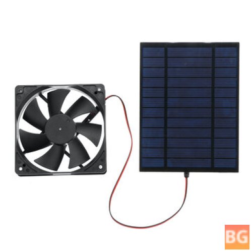 Portable Solar Fan Panel