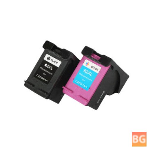 MengXiang HP 62XL Ink Cartridge for OfficeJet Printers